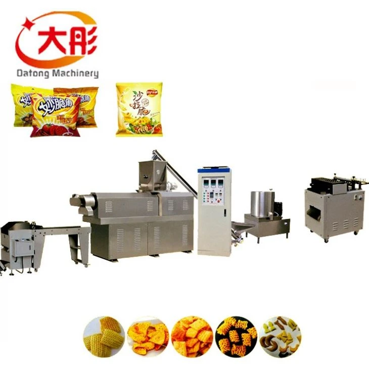 High Quality Bugles Production Line Bugles Chips Snack Extruding Machine